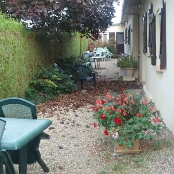 entrée du gîte et des chambres d'hôte Lecarpentier